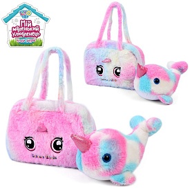 М'яка іграшка CH6021 кит-єдиноріг, сумка, кул., 30-22-8 см. - 1 - smarttoys.com.ua