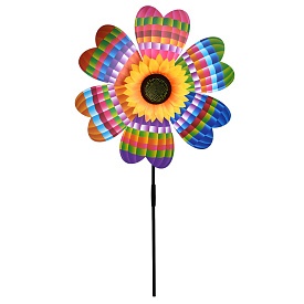 Вітрячок MR 1501 квітка, паличка, кул., 36-36-3 см. - 1 - smarttoys.com.ua