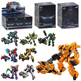 Конструктор KY8131-2 2в1 (робот,транспорт),в кор.(сюрприз),2 види.дисп.,6шт(4в.)в дисп.,33,5-15-19см - 1 - smarttoys.com.ua