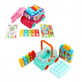 Іграшка "Автобус-конструктор ТехноК", арт. 0396 - 1 - smarttoys.com.ua