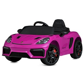 Машина M 6055EBLR-8 радіокер. 2,4G, 12V9AH, 2*35W, MP3, USB, SD, BT, EVA, шкіра, муз.,світло,рожевий - 1 - smarttoys.com.ua