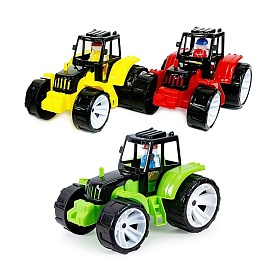 "Трактор BAMS 0" арт.007/15 чорна кабіна, Бамсик, Іграшка дитяча - 1 - smarttoys.com.ua