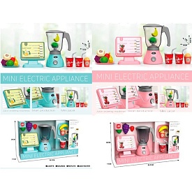 Магазин LS8870C-Q блендер-оберт.винт,фрукти,продукти,2кольори,касса-муз.(англ.),бат.,кор.,40,5-26-11 - 1 - smarttoys.com.ua