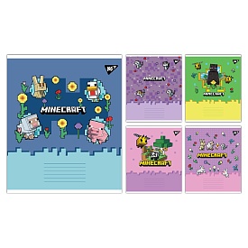 А5/18 лін. Yes Minecraft Spring, зошит учнівський шкільний - 1 - smarttoys.com.ua