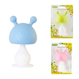 Іграшка дитяча. Прорізувач-брязкальце "Веселунчик" - 1 - smarttoys.com.ua