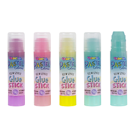 Клей-олівець PVP 9 G PASTEL COLORINO /24/ - 1 - smarttoys.com.ua