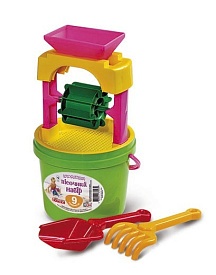Пісочний набір (9 пр.) 0439 Юніка - 1 - smarttoys.com.ua