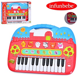 Піаніно LS8877-AV звуки тварин,зв.музичних інструментів,регул.гучності,муз.,світло,бат.,кор.,39,5-31 - 1 - smarttoys.com.ua