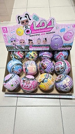 Куля ЛОЛ, LOL surprise!, ціна за 1 шт, в коробці 12 шт - 1 - smarttoys.com.ua