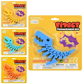 Гра HB-GJ05  антистрес, динозавр, 15см, 4 кольори., 18,5-19,5-1,5см - 1 - smarttoys.com.ua