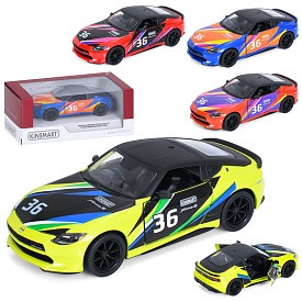 Машина KT5443WF метал, інерція,1:36, відчиняються двері, гум.колеса,4кольори,кор.16-7-7,5см - 1 - smarttoys.com.ua
