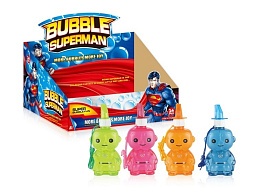 Мильні бульбашки зі свистком 110мл P6-0070 ''Superman'' 4кол.24шт.в кор.27*16*24 /9/216/ - 1 - smarttoys.com.ua