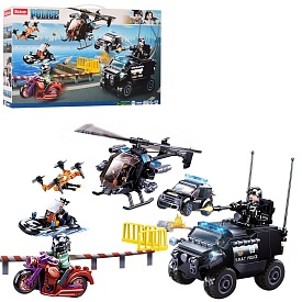 Конструктор SLUBAN M38-B0809 "Police": Спецпризначенці поліції, 469 дет. - 1 - smarttoys.com.ua