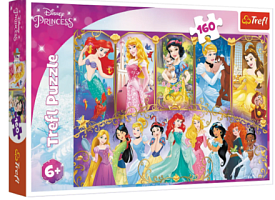 54078 Trefl Пазли "160" Princess Портрети принцес - 1 - smarttoys.com.ua