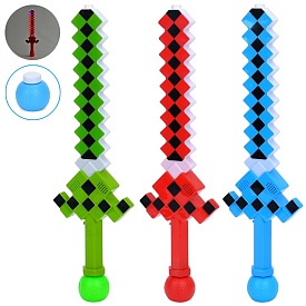 Мильні бульбашки 6610 меч, запаска, 3 кольори, муз., світло, бат., 20,5-61-6 см. - 1 - smarttoys.com.ua