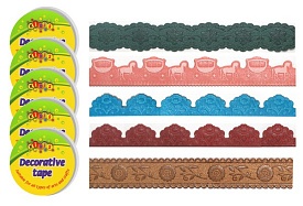 Стрічка декоративна ажурна з шкір заступника, 1,5 см * 1м 56 шт./уп. - 1 - smarttoys.com.ua