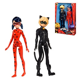 Набір ляльок "ЛЕДІ БАГ І СУПЕР-КІТ" серії "Basic" – ЛЕДІ БАГ І СУПЕР-КІТ - 1 - smarttoys.com.ua