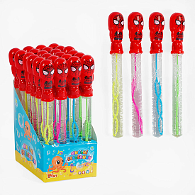 Мильні бульбашки TK 17455 (12) "TK Group",  “Герої”, 25 см, ЦІНА ЗА 1 ШТУКУ. 24 ШТУКИ В БЛОЦІ - 1 - smarttoys.com.ua