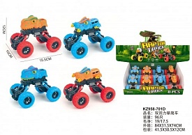 Іграшка №KZ958-701D позашляховик "Raptor Truck" голова динозавра (12 * 10 * 15.5) см в уп.8шт 4цв - 1 - smarttoys.com.ua