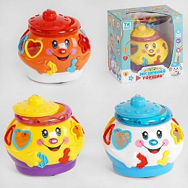 Музичний горщик 66811 (24) "TK Group" УКРАЇНСЬКЕ ОЗВУЧУВАННЯ, підсвічування, пісня, колесо вільного ходу, в коробці [Коробка] - 1 - smarttoys.com.ua