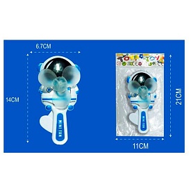 Вентилятор MK 5301 космонавт, механічний, кул., 11-19-3 см. - 1 - smarttoys.com.ua