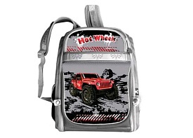 Рюкзак шкільний каркасний КРУТІ ТАЧКИ Super Hard Base 35х28х16см (сірий) - 1 - smarttoys.com.ua