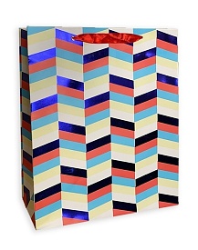 Пакет 25*31*13см паперовий "Геометричний візерунок" 12 шт в пак - 1 - smarttoys.com.ua