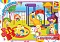 Пазл із серії "Вчимося з задоволенням: Ігровий майданчик". Цікавий пазл із веселою ілюстрацією дитячого ігрового майданчика, що передає атмосферу радості, руху та дружби. Арт. GF10 - 1 - smarttoys.com.ua