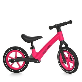 Біговел дитячий 12 д. MBB 1058-2  колеса гума, малиновий мат, в кор-ці - 1 - smarttoys.com.ua