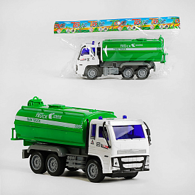 Спецтехніка 101-6 (192/2) автоцистерна, інерція, у пакеті - 1 - smarttoys.com.ua