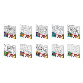 Креативна творчість "Розмальовка за номерами "Coloring by numbers" 31см*31см с.1 (10) - 1 - smarttoys.com.ua