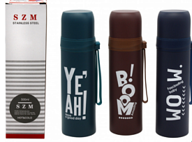 Термос №8321 з англ. надп. 500мл у кор. (60) - 1 - smarttoys.com.ua