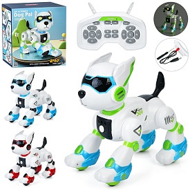 Тварина K101 радіокер. 2,4G,собака,сенсорний,їздить,танцює,програмується,акум.,USB,муз.(англ),світло - 1 - smarttoys.com.ua