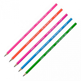 Олівець YES ч/гр круг. в пл. тубе  "Slim neon", 50 шт/уп - 1 - smarttoys.com.ua