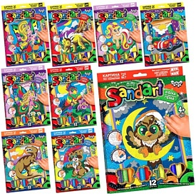 Набір для творчості "Santart" Фреска" (10), SA- 01- 01- 10 ДАНКО ТОЙС  - 1 - smarttoys.com.ua