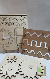 Бізіборд "Математика" - 2 - smarttoys.com.ua