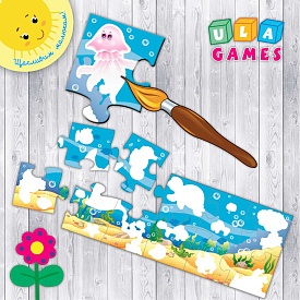 Книга Аквапазл. Чарівні принцеси - 2 - smarttoys.com.ua