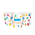 Набір стаканчиків "Happy Birthday" кульки на білому 10 шт - 1 - smarttoys.com.ua