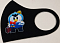 Маска Pitta Print S Brawl Stars Мистер Пи Black																						 - 1 - smarttoys.com.ua