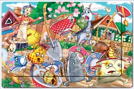 Гра-головоломка, Арт.СН-02. К.Чуковський, Федорине горе - 1 - smarttoys.com.ua