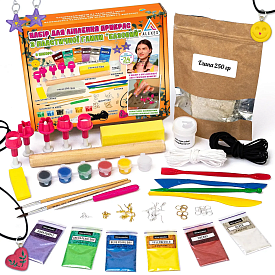 Набір для ліплення прикрас з пластичної глини Базовий - 1 - smarttoys.com.ua