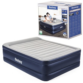 Велюр лiжко BW 67690 з вбудованим електронасосом, 203-152-61 см. - 1 - smarttoys.com.ua