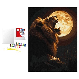 Набір для розпису по номерах "Нічний хижак" 30х40см - 1 - smarttoys.com.ua