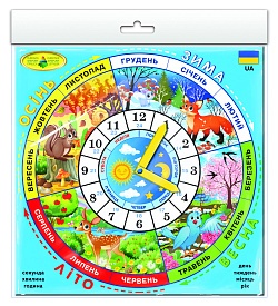 Гра "Вивчаємо час" українською - 1 - smarttoys.com.ua
