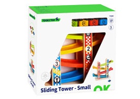 Дерев'яна іграшка TY840 трек, машинки 4 шт., 5 дет., кор., 33-30-11 см. - 1 - smarttoys.com.ua