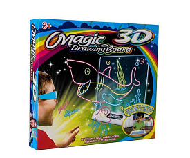 Дошка для малювання з 3D-ефектом ігровий набір Toy Magic 3D Морський світ - 1 - smarttoys.com.ua