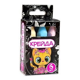 Крейда Олівець - 6 штук Strateg різнокольорова (50111) - 1 - smarttoys.com.ua