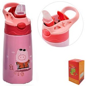 Термос-поїлка дитячий 350мл MT-3453PK - 1 - smarttoys.com.ua