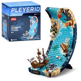 Конструктор SLUBAN M38-P8023 "Pleyerid": Подорож Колумба, 731 дет. - 1 - smarttoys.com.ua