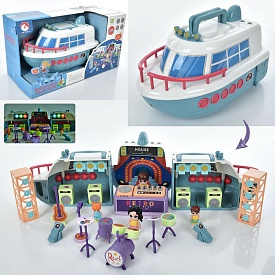 Набір з фігурками GB0512 2в1,яхта для вечірок,фігурки,муз.інструм.,муз.(анг.),світло,бат.,кор.,44,5- - 1 - smarttoys.com.ua